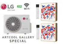 LG Art Cool Gallery A09GA1 Inverteres Oldalfali Split klíma csomag 2,6 kW